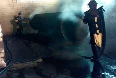 Limpeza de Evaporadores e Caldeiras